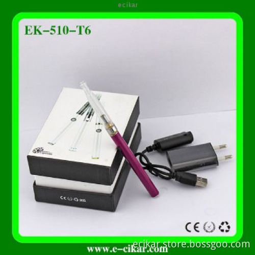 yellow electronic cig vapor electron cig 510-T6